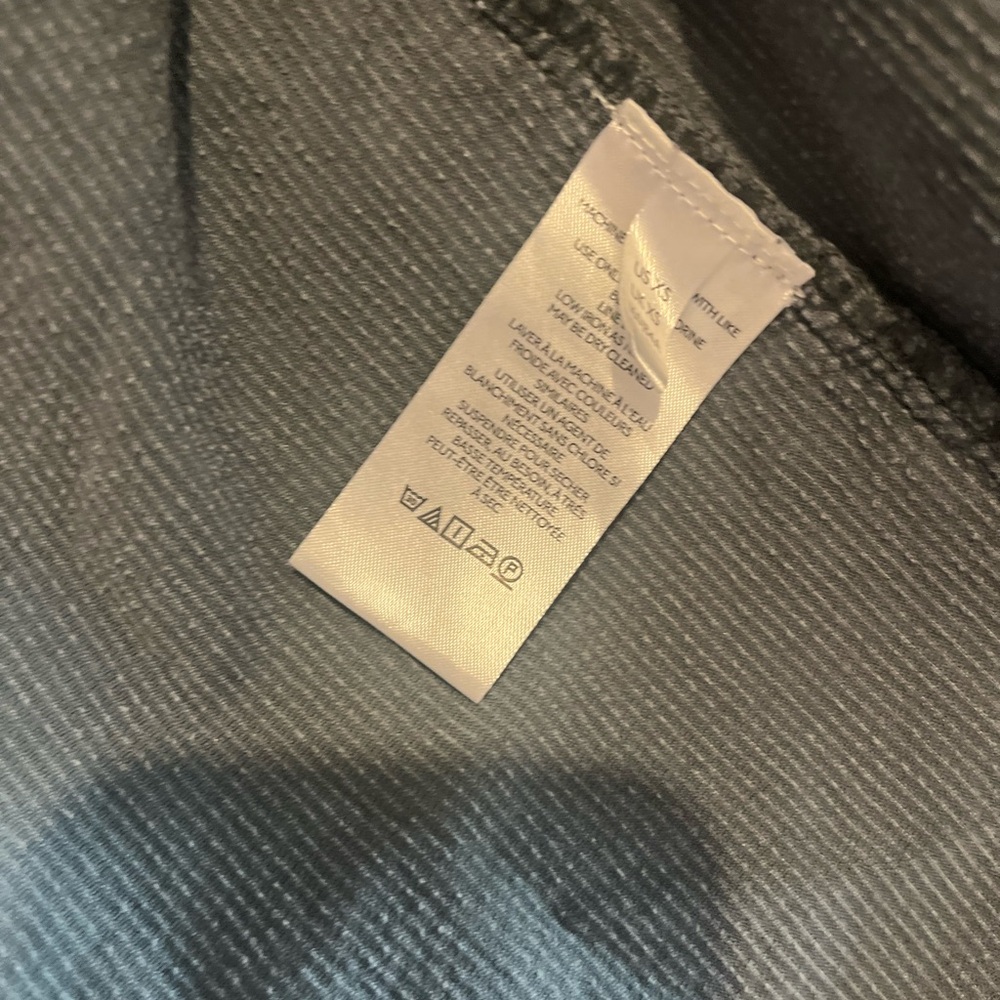 Anthropologie Pilcro Oversized Corduroy Blazer Jacket Coat Shacket Blue Sz small - Picture 10 of 16